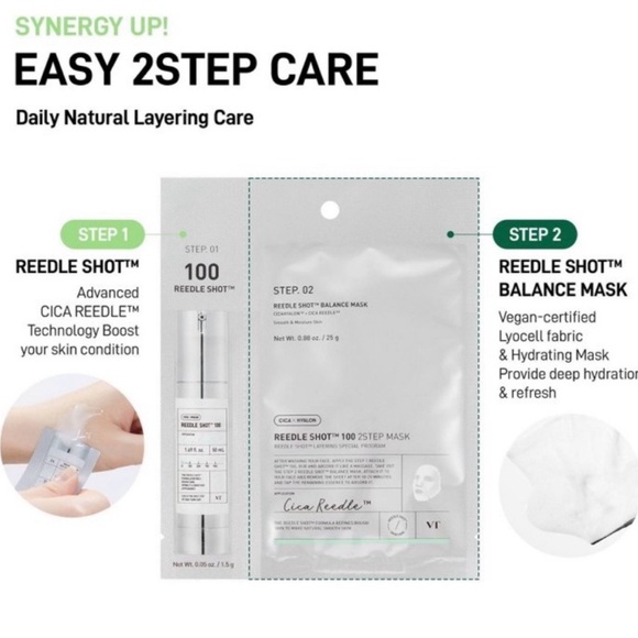 VT Cosmetics Reedle Shot 100 Set - Picture 4 of 8